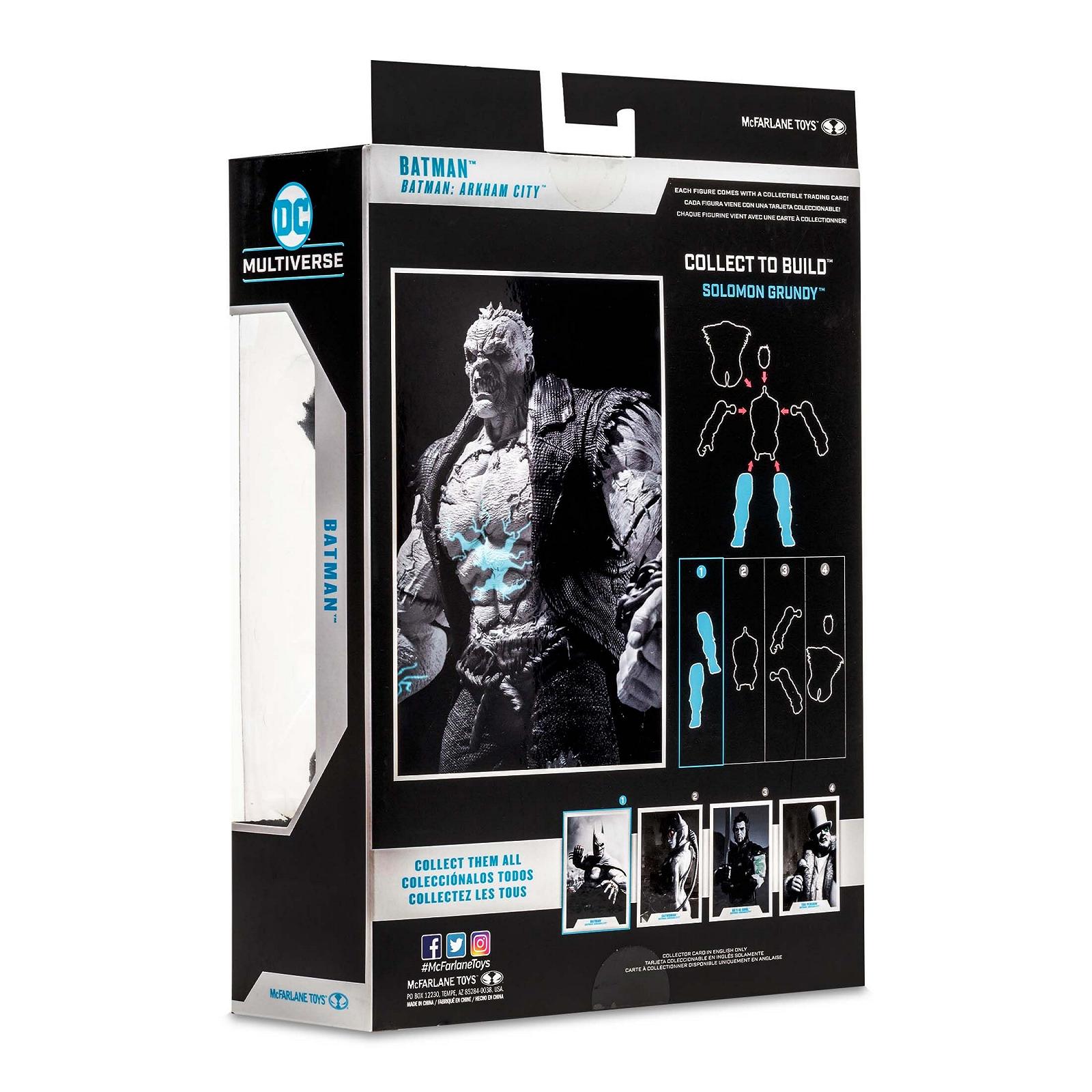 Фігурка Бетмен DC Gaming Build A Gold Label (Batman: Arkham City) 18 см, фото №10