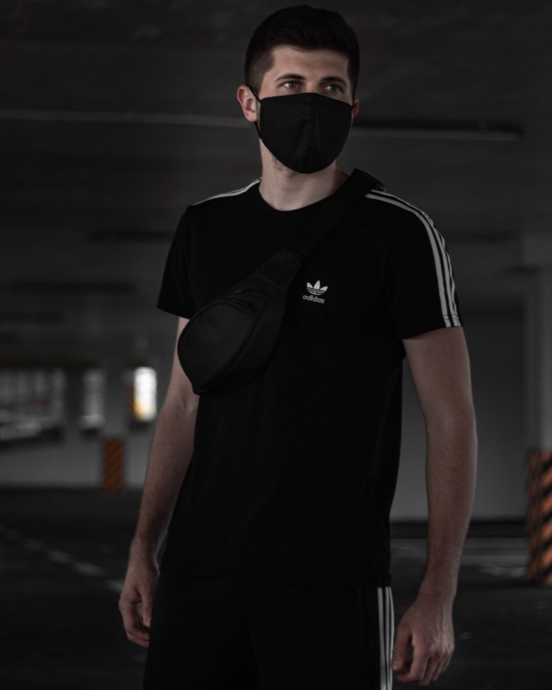 Комплект чорний лілія шорти футболка, фото №9 Комплект чорний лілія шорти футболка, фото №9