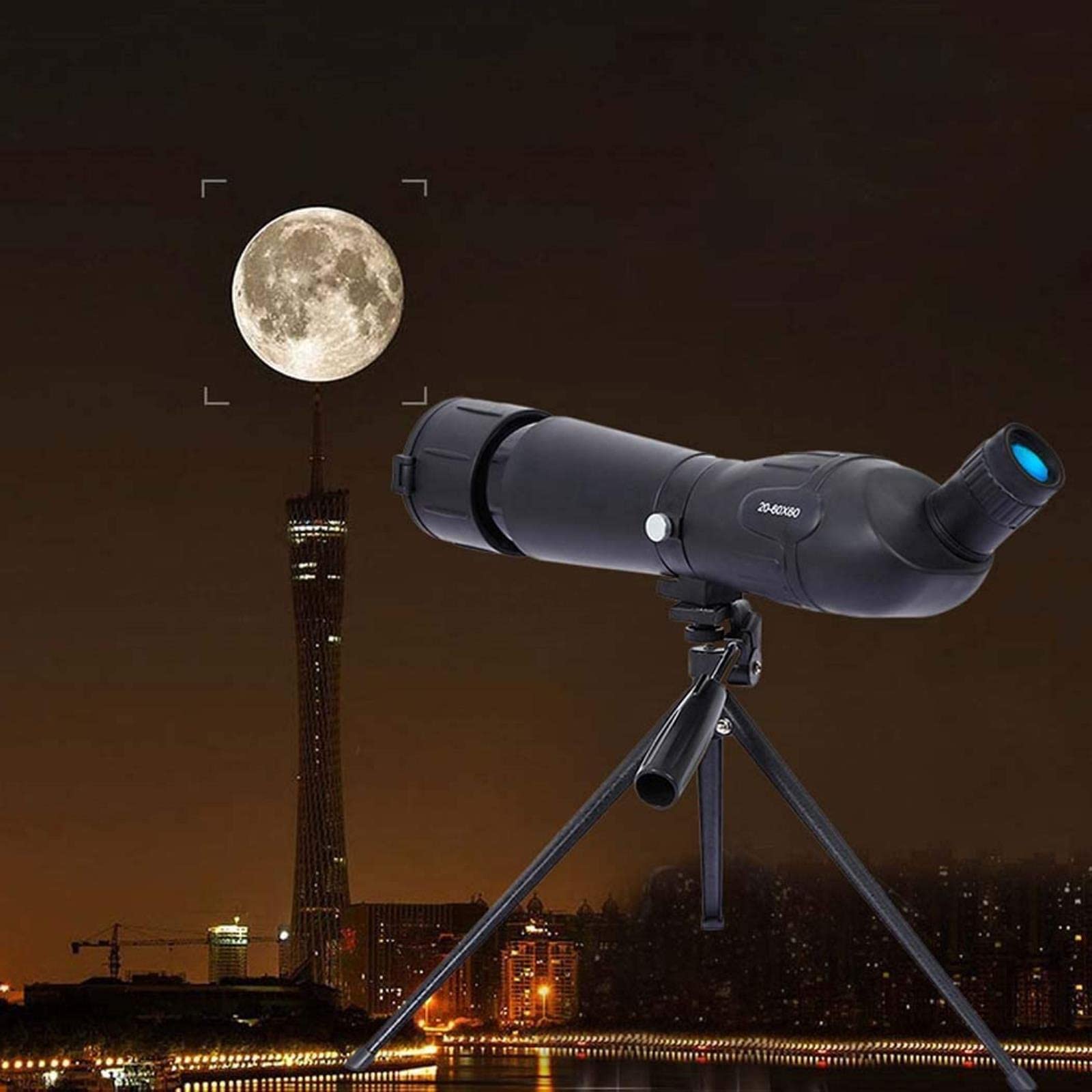 Телескоп QHYTL Астрономічний 2060x60 Висока потужність Водонепроникний Ударостійкий Висока чіткість Призма Зум з треногою, фото №5