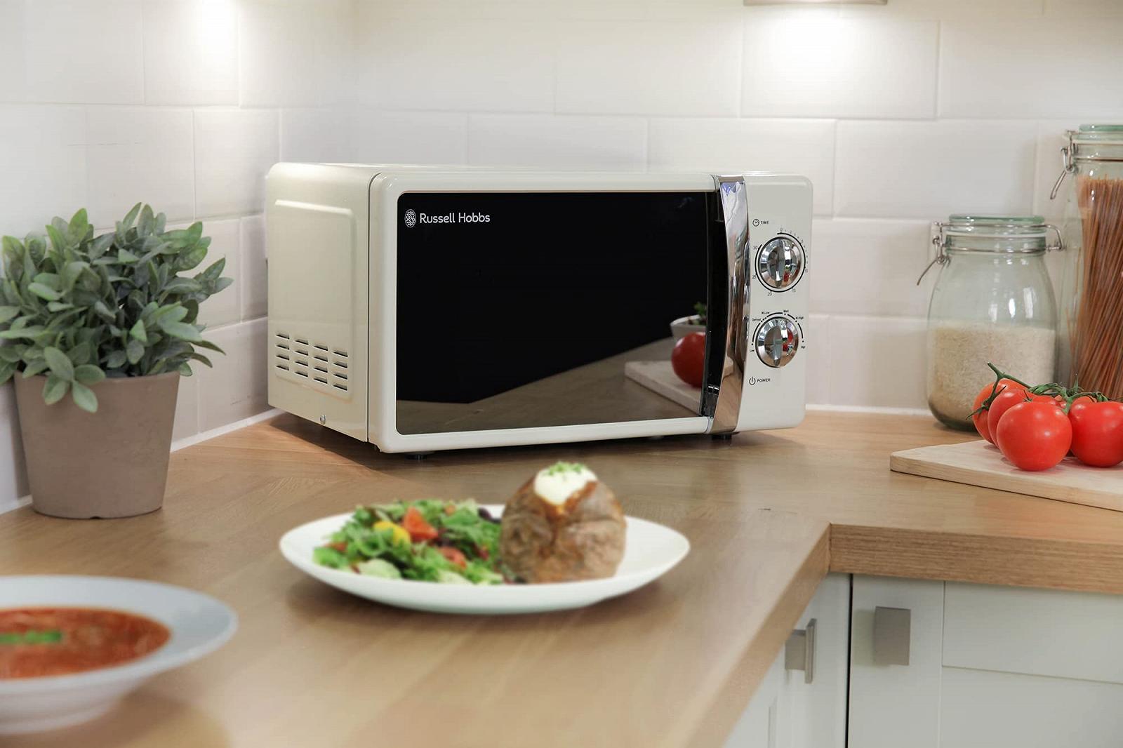 Микроволновая печь Russell Hobbs RHMM701C 17 л 700 Вт кремовая, фото №9