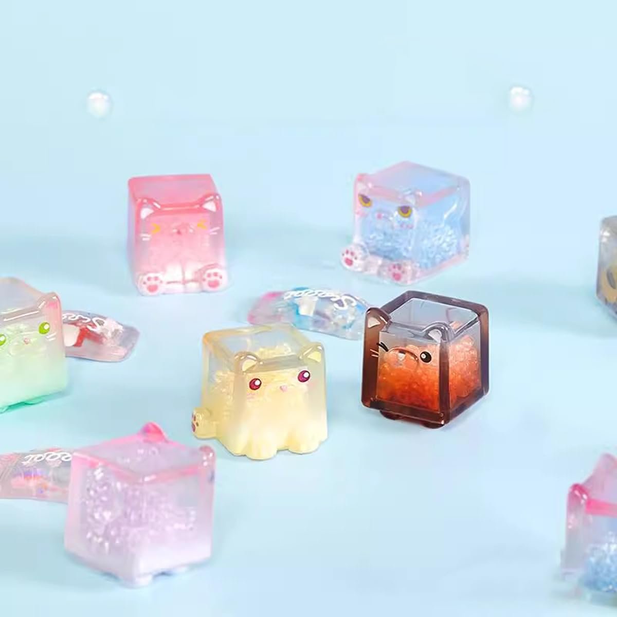 Фигурка Квадратный Кот, серия Blind Box, модель - сюрприз, 1 шт, фото №9