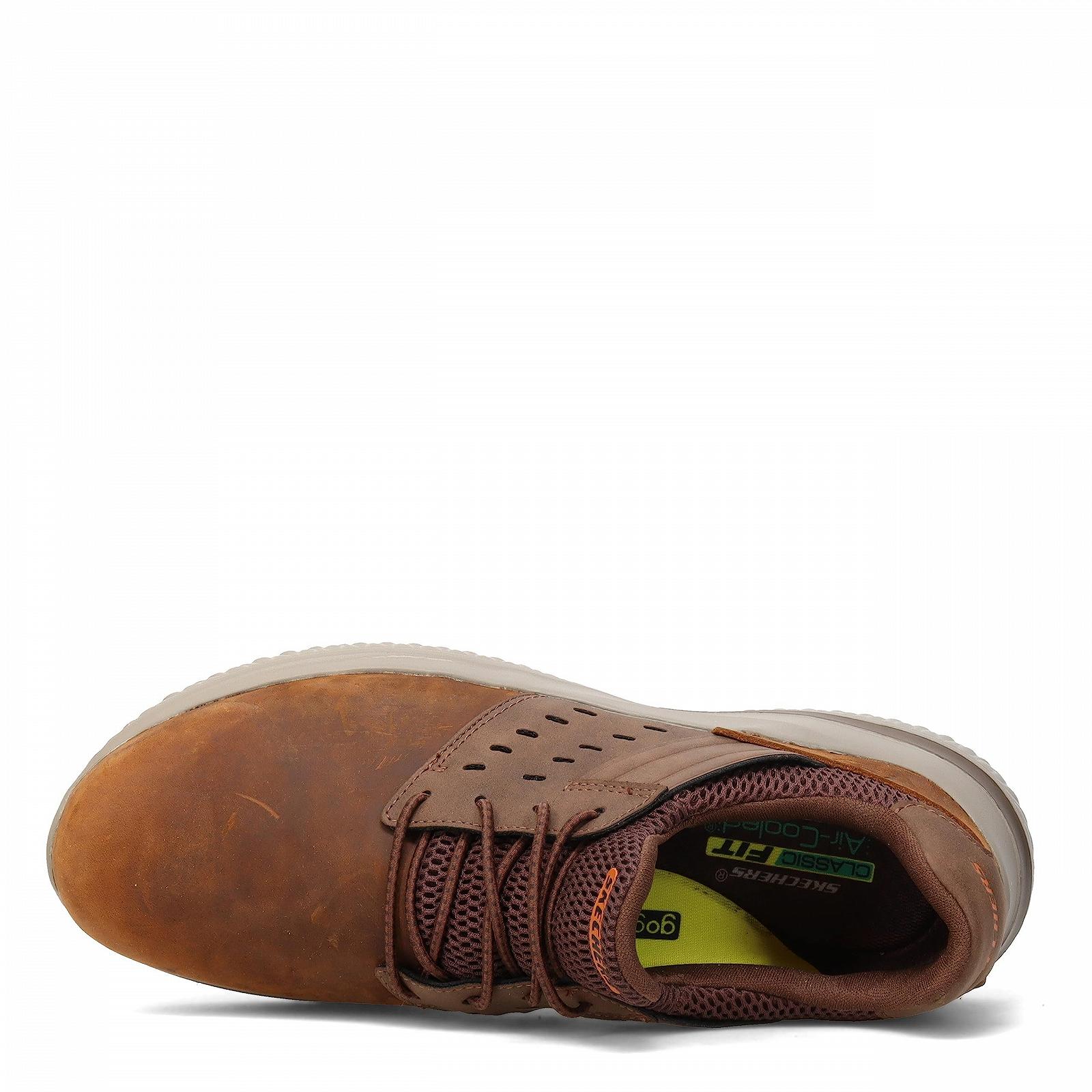 Кроссовки Skechers Delson 3.0-Ezra Кожаные на шнурках, фото №7
