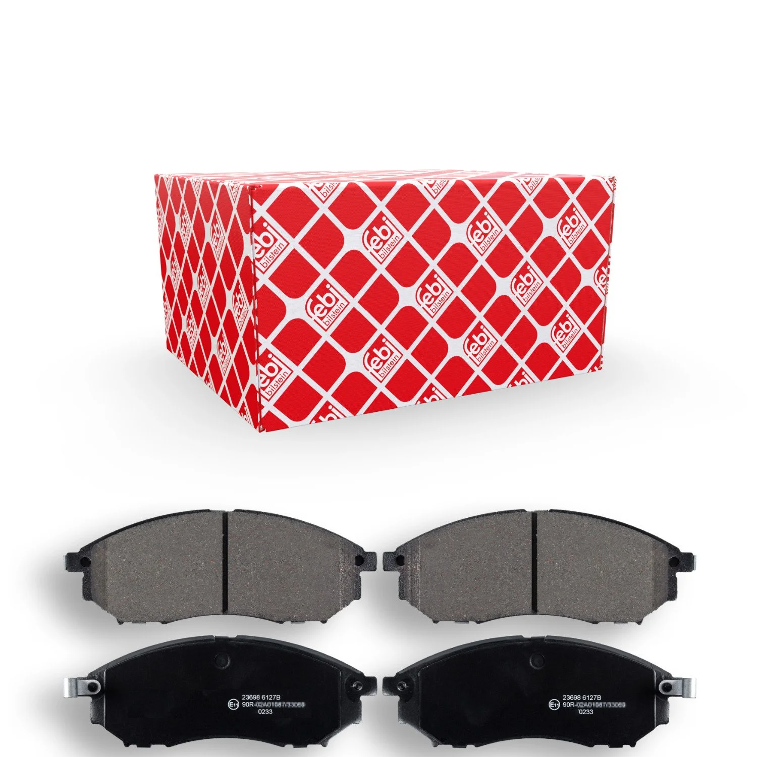 Комплект тормозных колодок FEBI BILSTEIN 116188 для NISSAN RENAULT INFINITI, фото №1