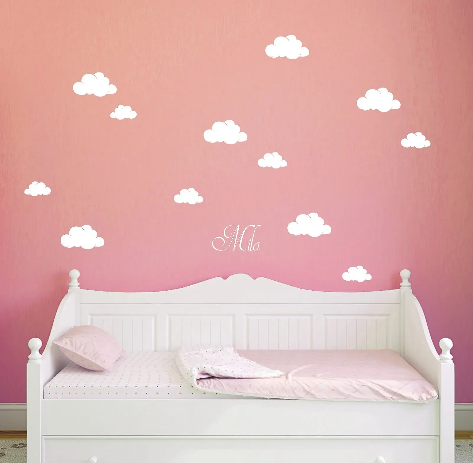 Наклейка на стіну Clouds M1682 L Біла, фото №3 Наклейка на стіну Clouds M1682 L Біла, фото №3