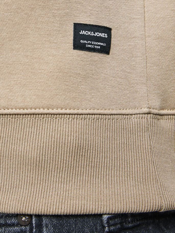 Світшот Jack&Jones SWEAT HOOD NOOS 12161145 Crockery L, фото №3
