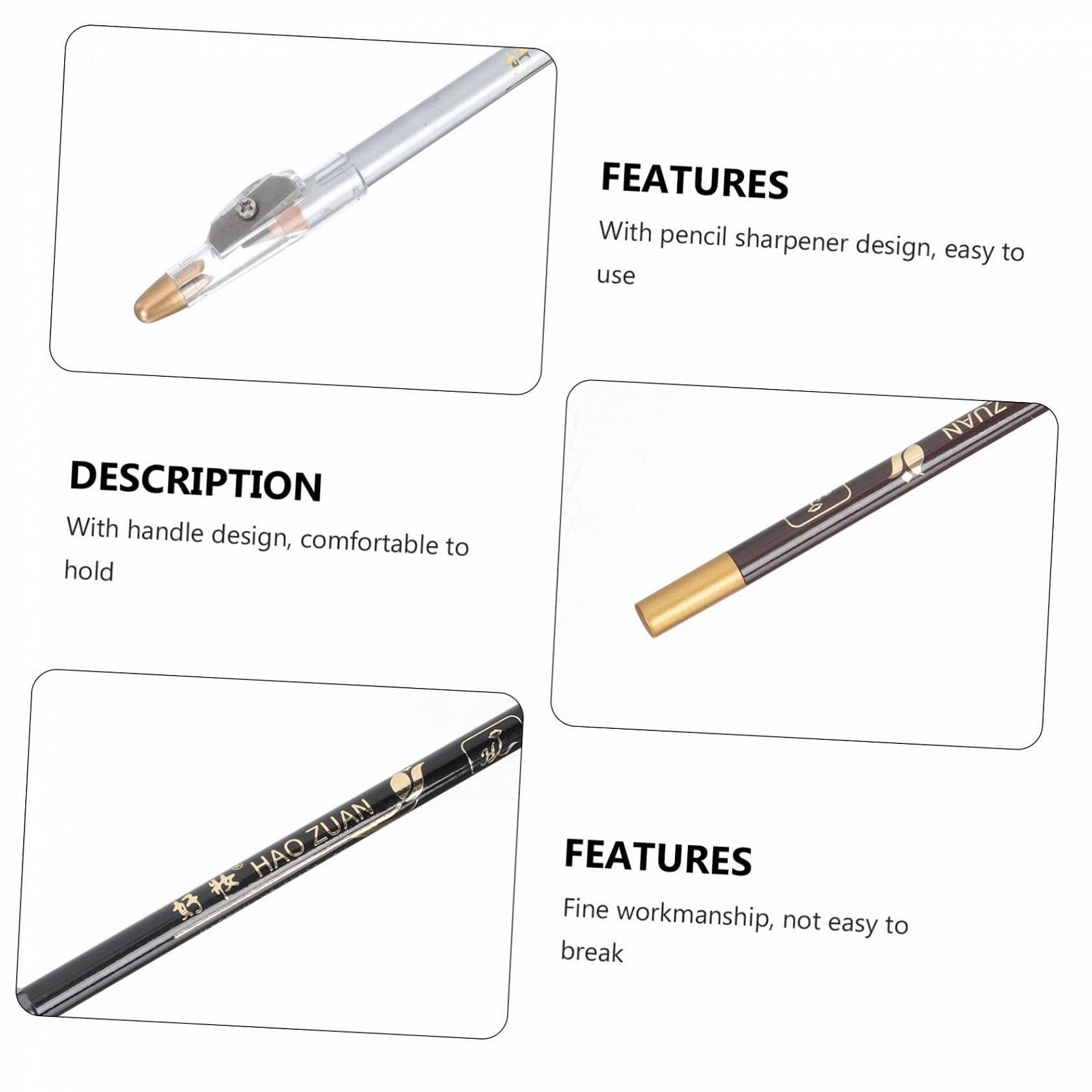 Карандаш для бровей POPETPOP Pack of 5 с точилкой, фото №5