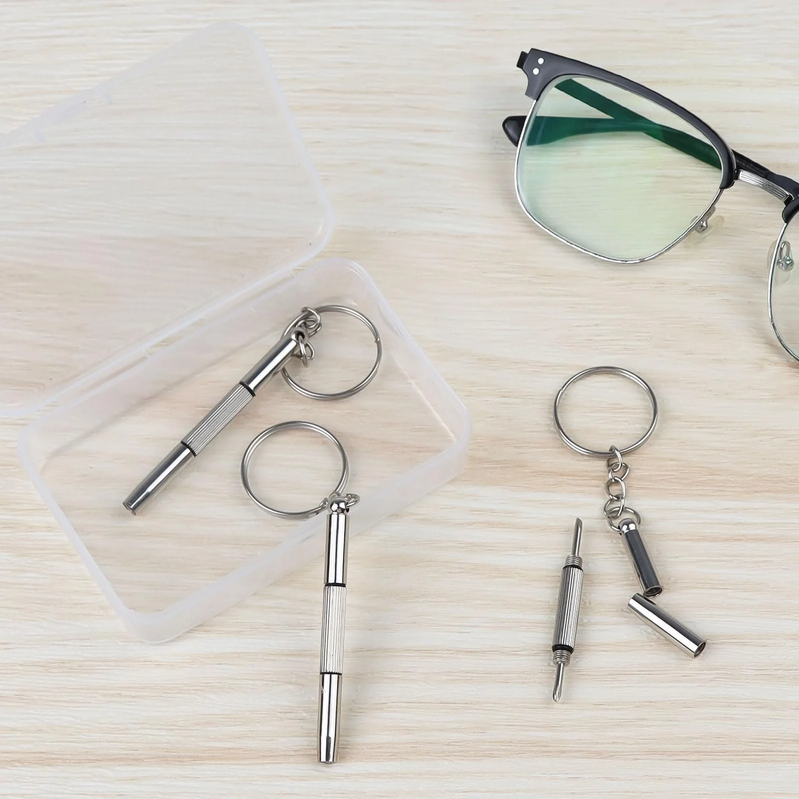 Набір Викрутка Міні 3-в-1 Скло Нержавіюча сталь, фото №4