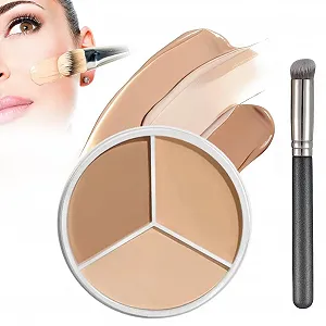 Палетка консилерів 3-в-1 Correcting Concealer, палетка консилерів повного покриття - Фото 1