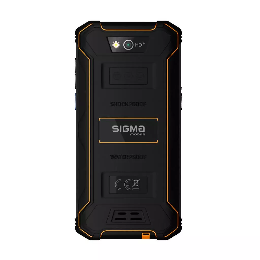 Мобильный телефон Sigma X-treme PQ36 Black Orange 4827798865224, фото №2 Мобильный телефон Sigma X-treme PQ36 Black Orange 4827798865224, фото №2