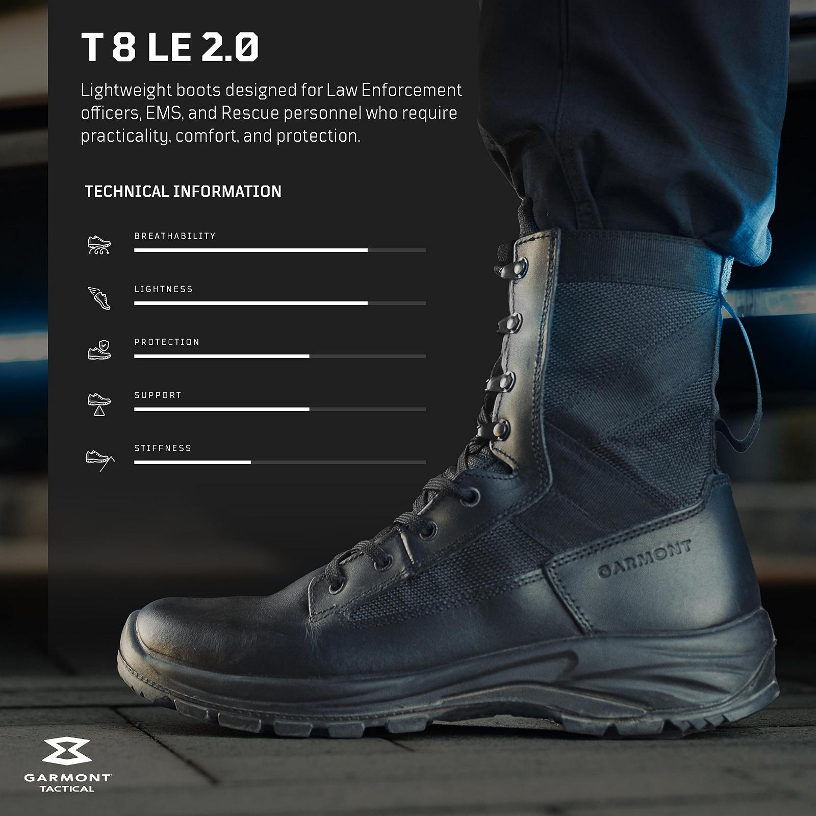 Чоловічі черевики GARMONT Tactical T8 LE 2.0 Multi-Terrain шкіряні, фото №2 Чоловічі черевики GARMONT Tactical T8 LE 2.0 Multi-Terrain шкіряні, фото №2