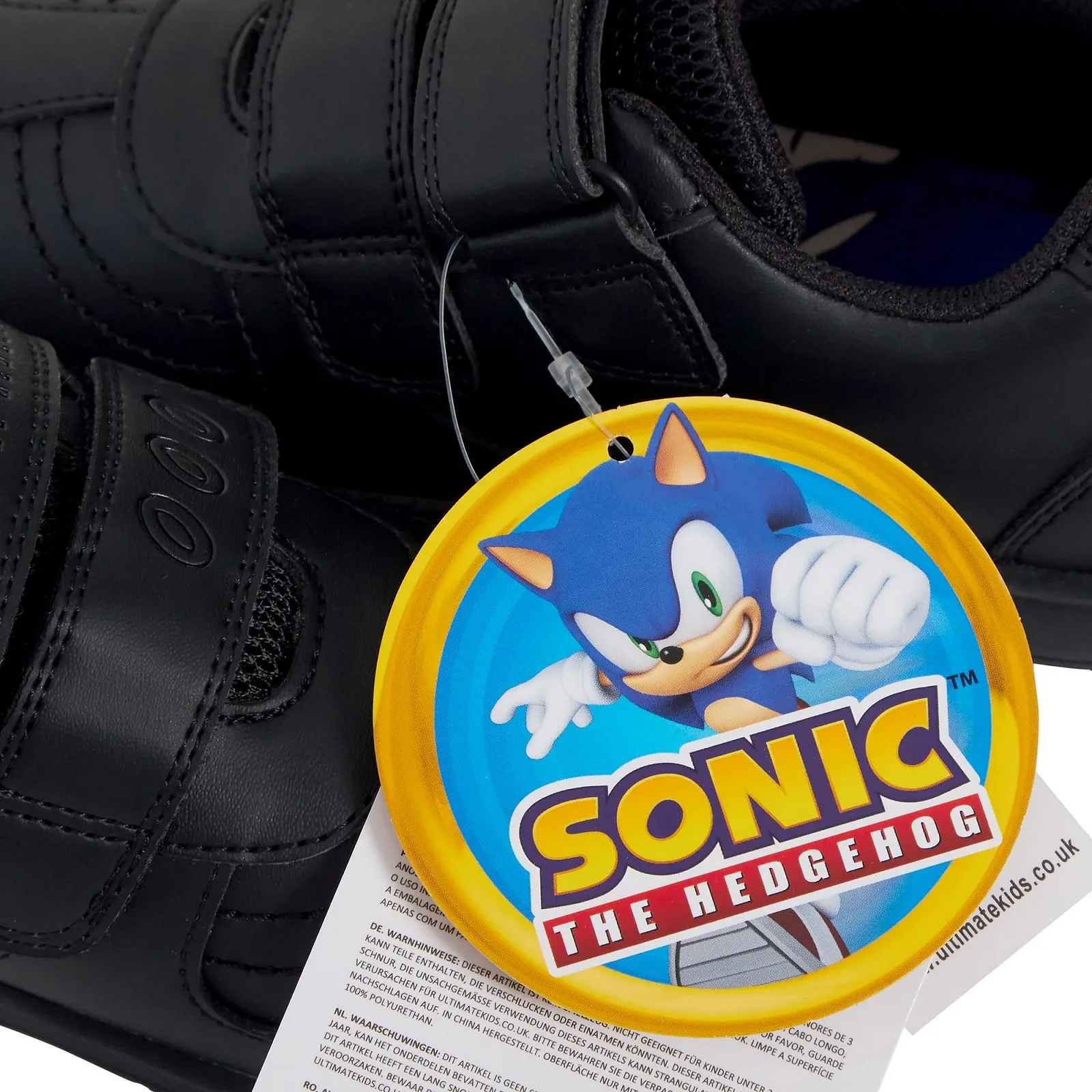 Кросівки Sonic The Hedgehog Шкільні для хлопчиків Чорний, фото №8