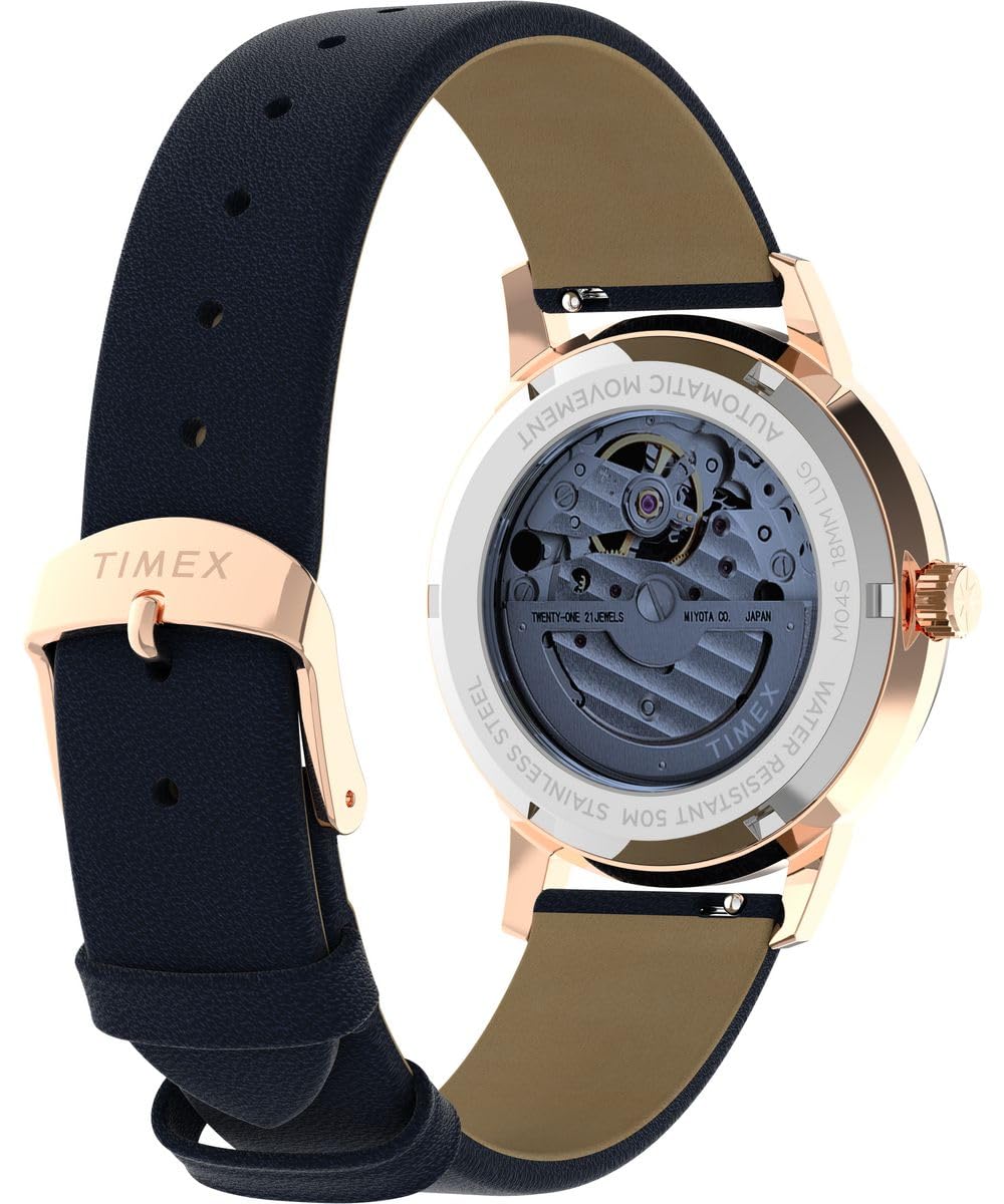 Часы Timex Celestial Автоматические Аналоговые Кожаный Женские, фото №5