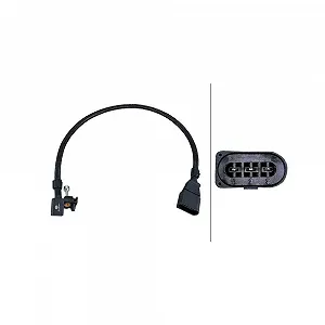 Датчик імпульсів колінвала HELLA 6PU 009 167-471 для AUDI SEAT SKODA VW HITACHI - Фото 1