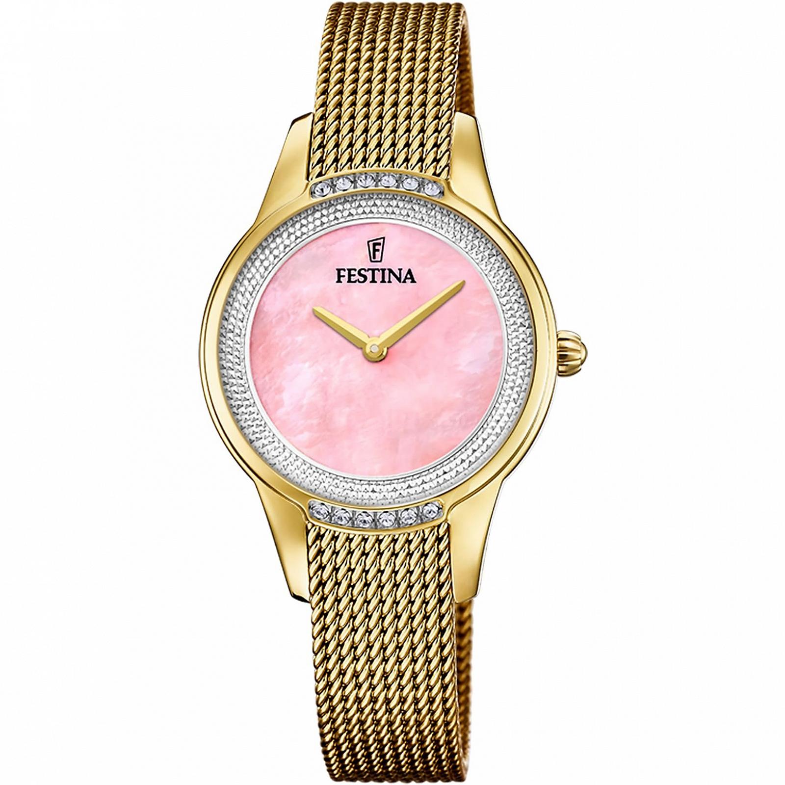 Женские часы Festina Dress F20495/2 Розовый Браслет, фото №1