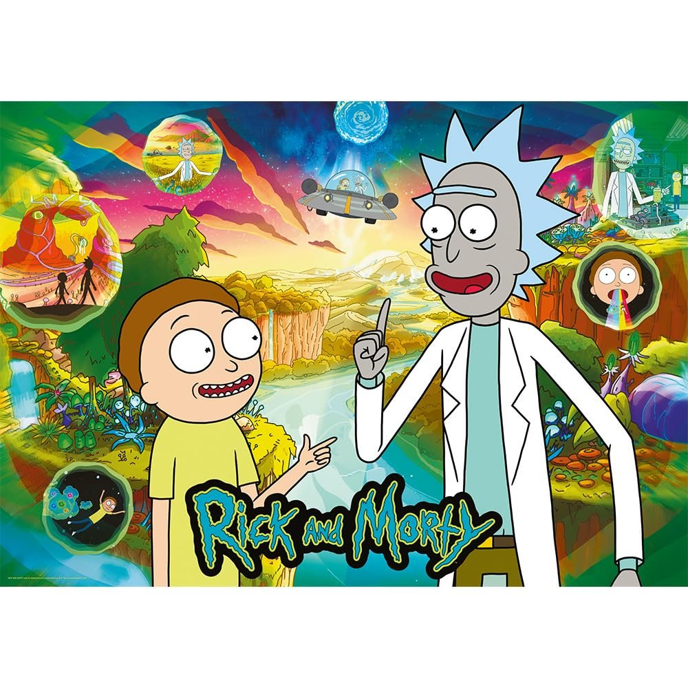 Пазл Trefl Premium Plus Quality Rick and Morty 1000 элементов, фото №2