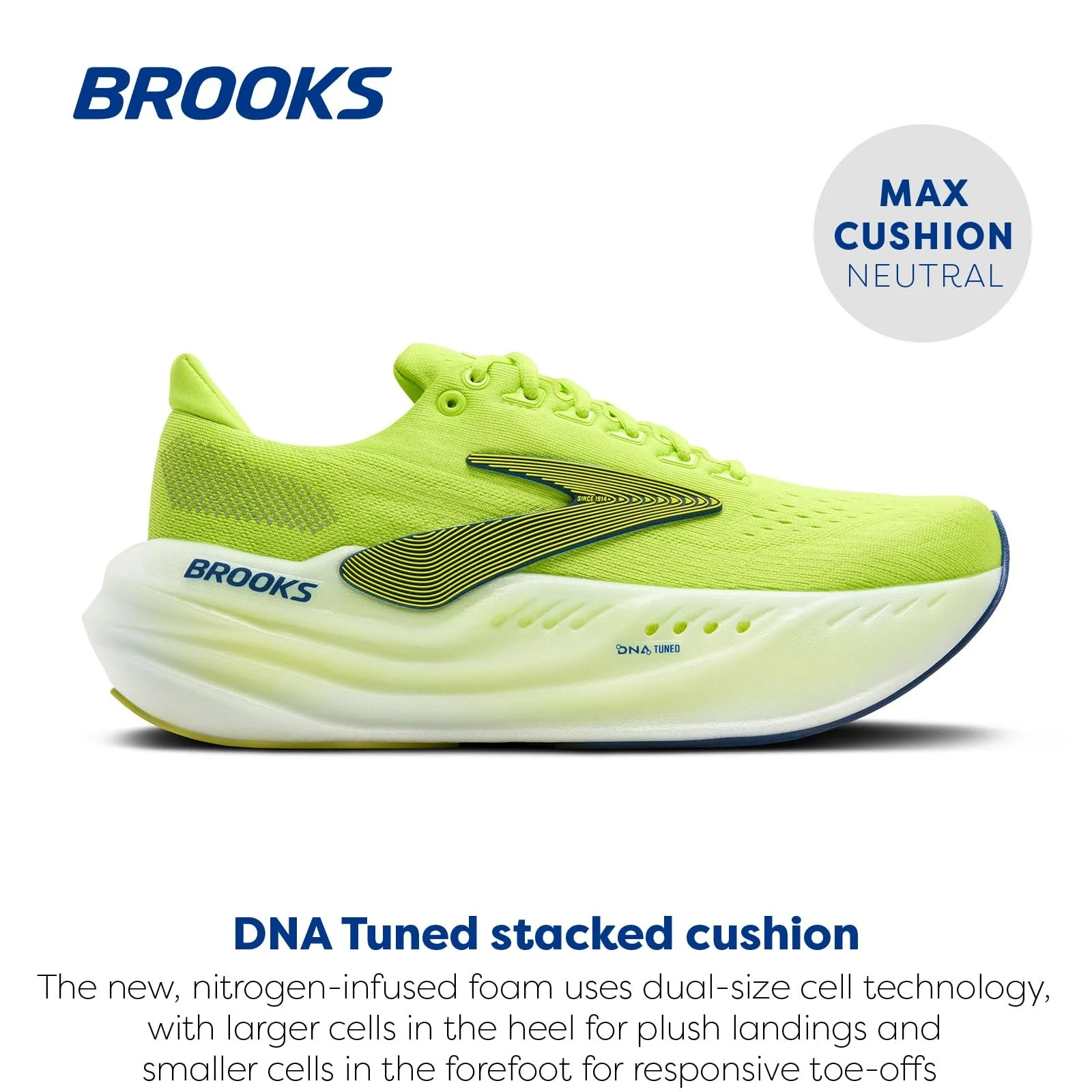 Чоловічі Кросівки Brooks Glycerin Max, фото №2 Чоловічі Кросівки Brooks Glycerin Max, фото №2