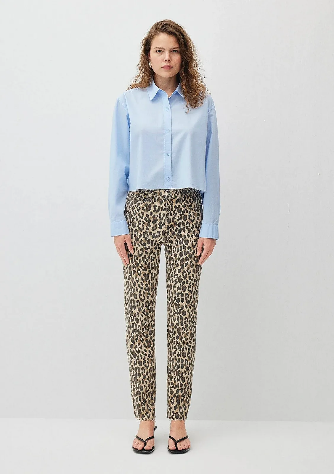 Женские леопардовые джинсы MAVI ADRIANA Grey Leo - 32, фото №2 Женские леопардовые джинсы MAVI ADRIANA Grey Leo - 32, фото №2