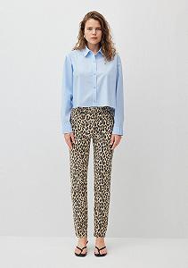 Жіночі леопардові джинси MAVI ADRIANA Grey Leo - 29 synthetic.ua - Фото 1