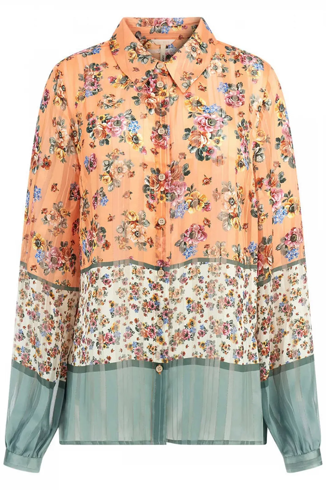 Женская блуза GUESS JEANS / Оранжевая / Размер S, фото №1