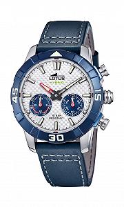 Купити Чоловічий годинник Lotus 18811/1 Connected сріблясто-блакитний, білі смужки - Фото 1 Чоловічий годинник Lotus 18811/1 Connected сріблясто-блакитний, білі смужки - Фото 1