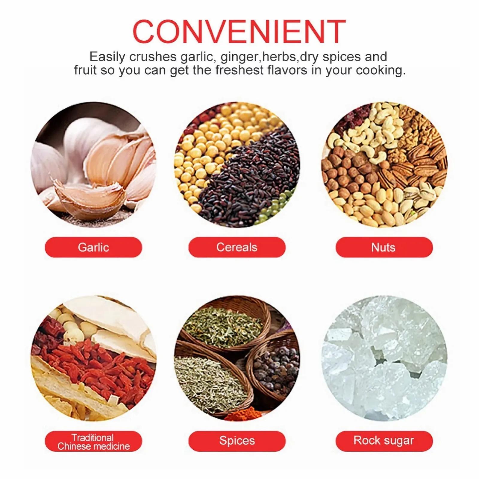 Ступка з товкачиком дерев'яна для подрібнення часнику та спецій Універсальна, фото №2