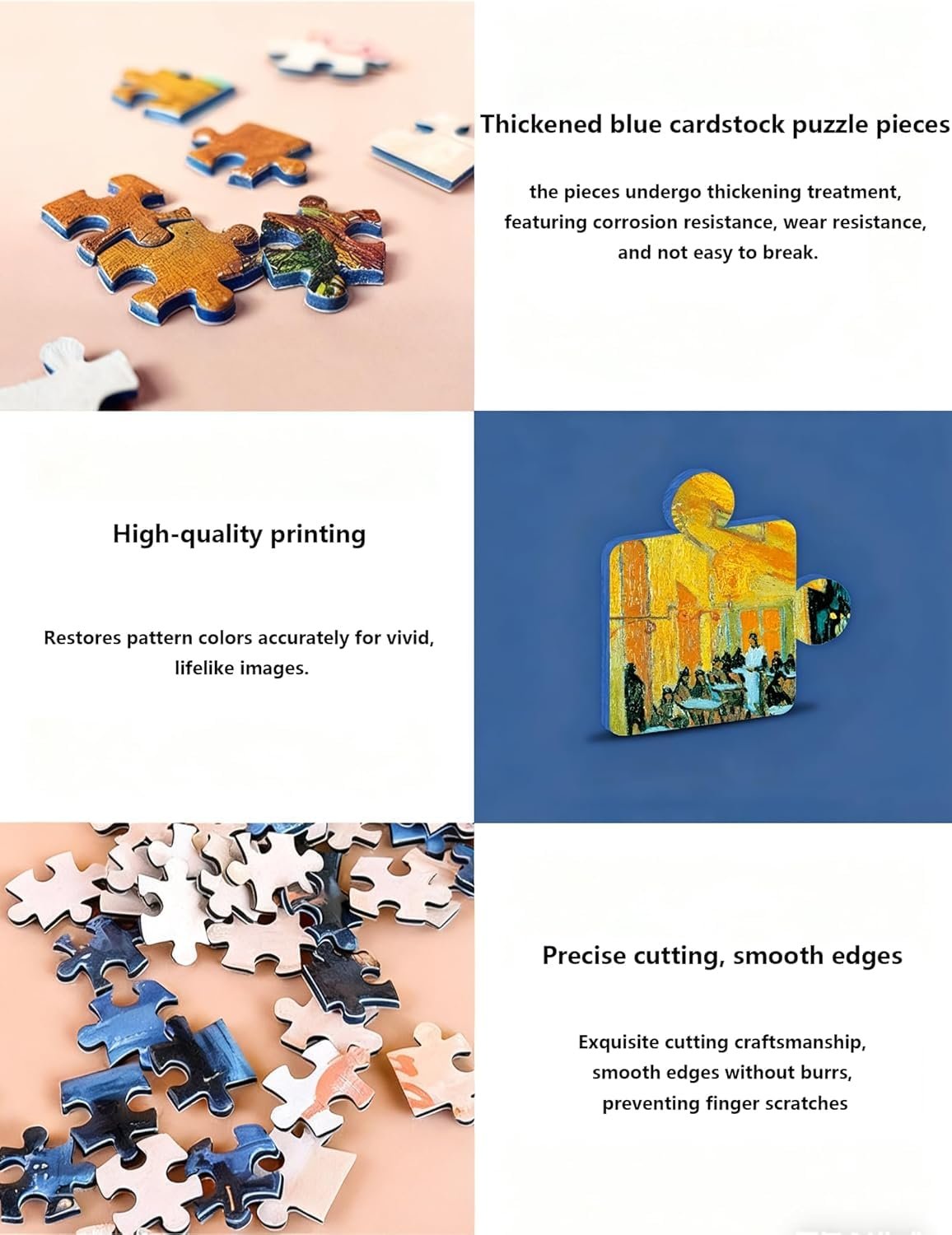 Пазлы Mini 150 деталей, в тубах, 4 шт., 15 x 10 см, фото №2