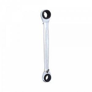 Ключ накидний двосторонній з тріскачкою KS TOOLS 503.4657 10x13 мм synthetic.ua - Фото 1