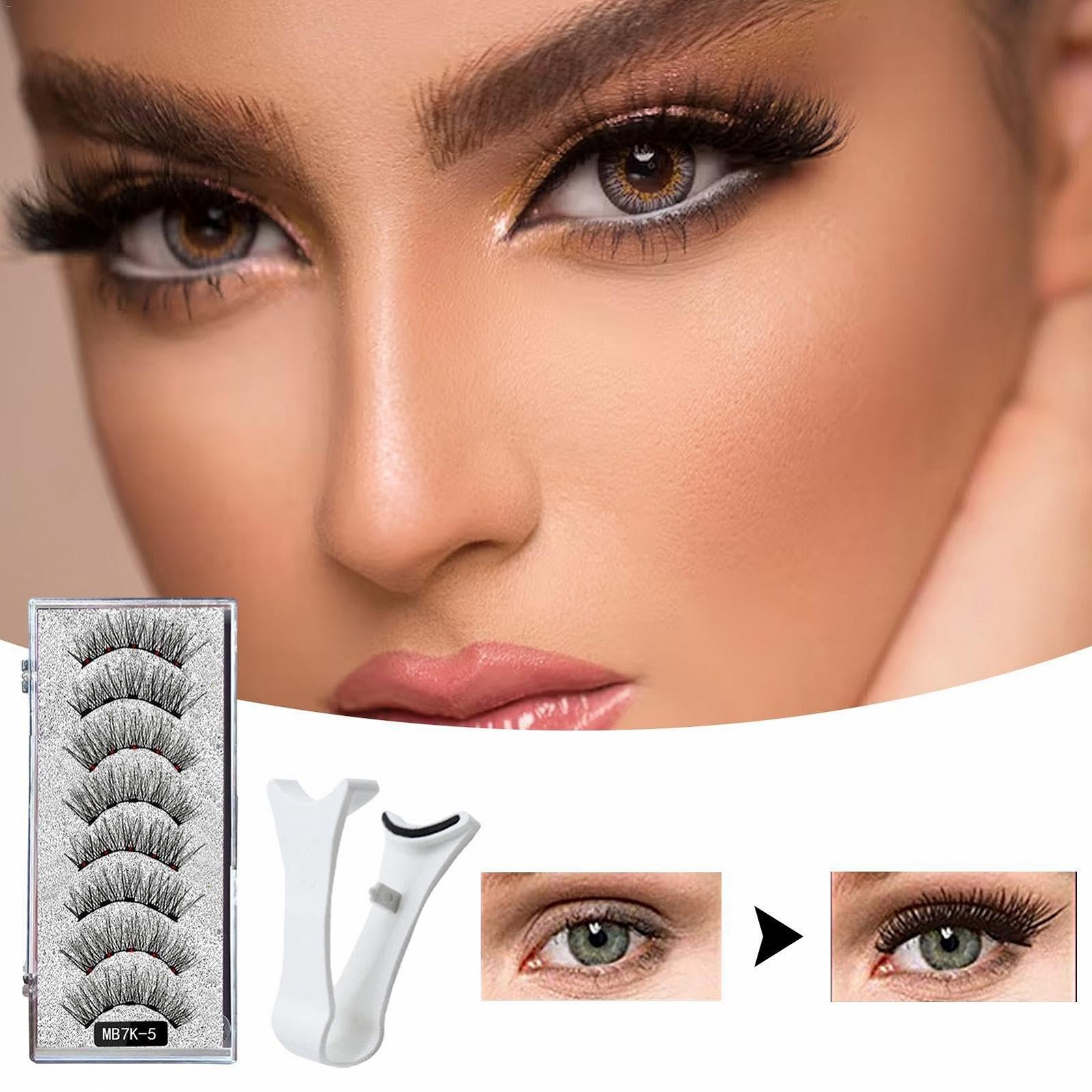 Магнітні Накладні Вії з Аплікатором Багаторазові Без Клею Легкі, фото №2