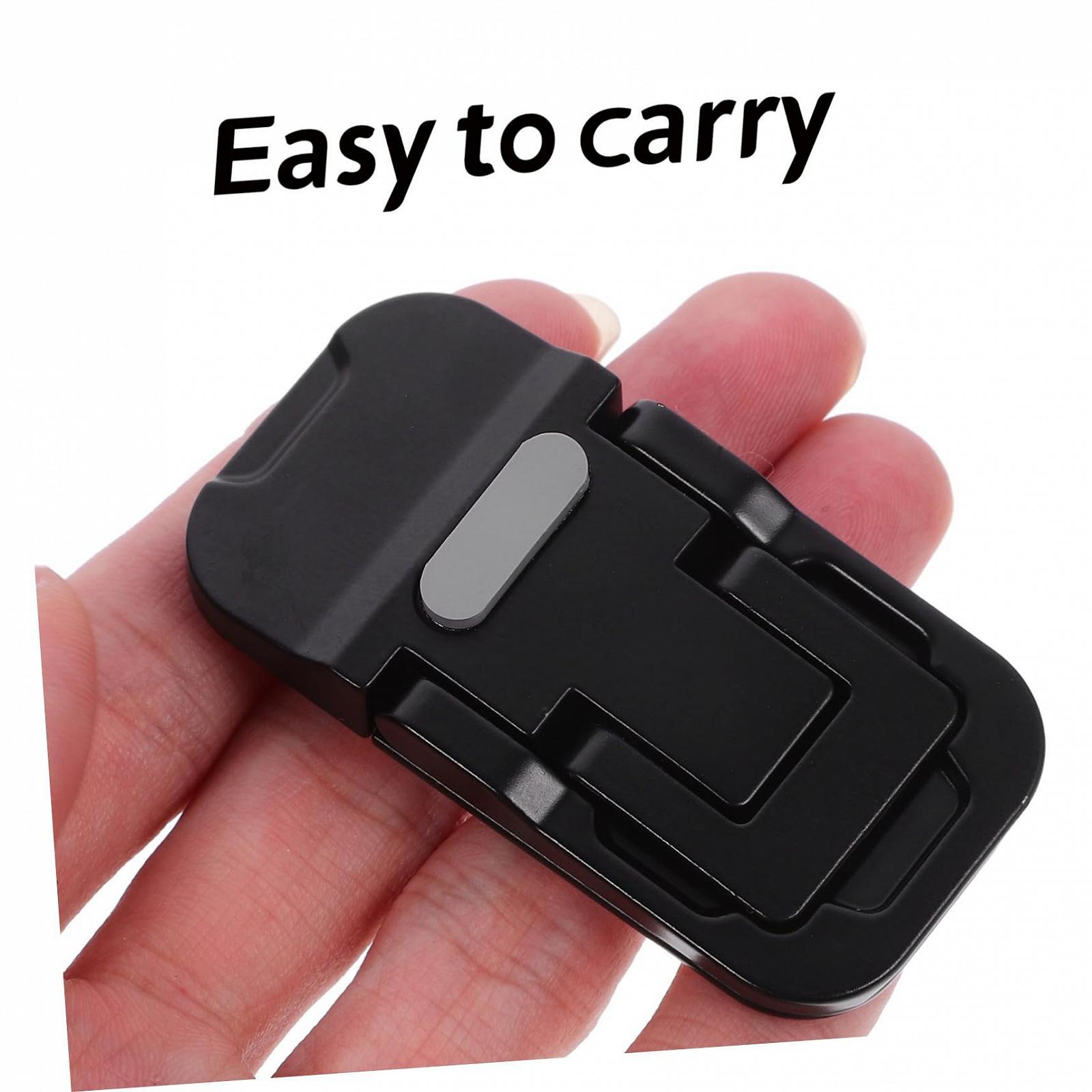 Подставка для ноутбука складная Operitacx эргономичная с невидимой спинкой, мини, компактная, для здоровой осанки, совместима со всеми ноутбуками, фото №2