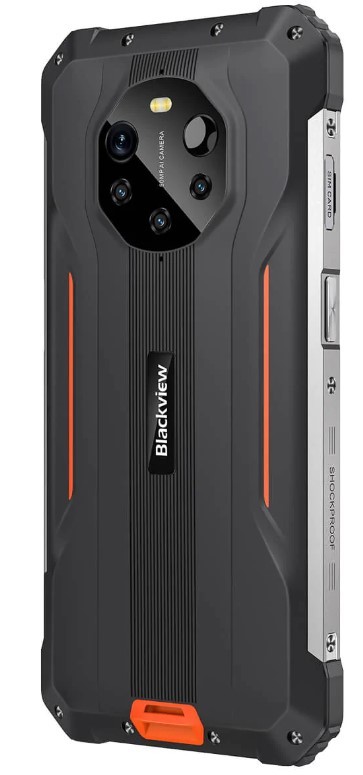 Смартфон 6.58" Blackview BL8800 Pro 8/128Gb 5G 2-SIM NFC 50/16Мп 8 ядер Android 11 Orange, фото №3
