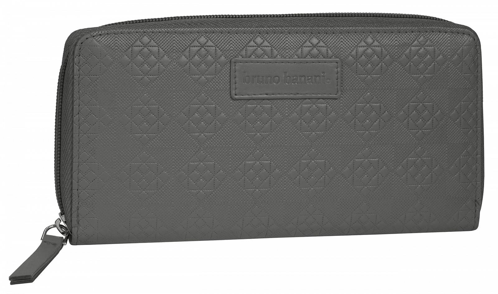 Кошелек bruno banani 022053 Женский Из натуральной кожи серый, фото №3