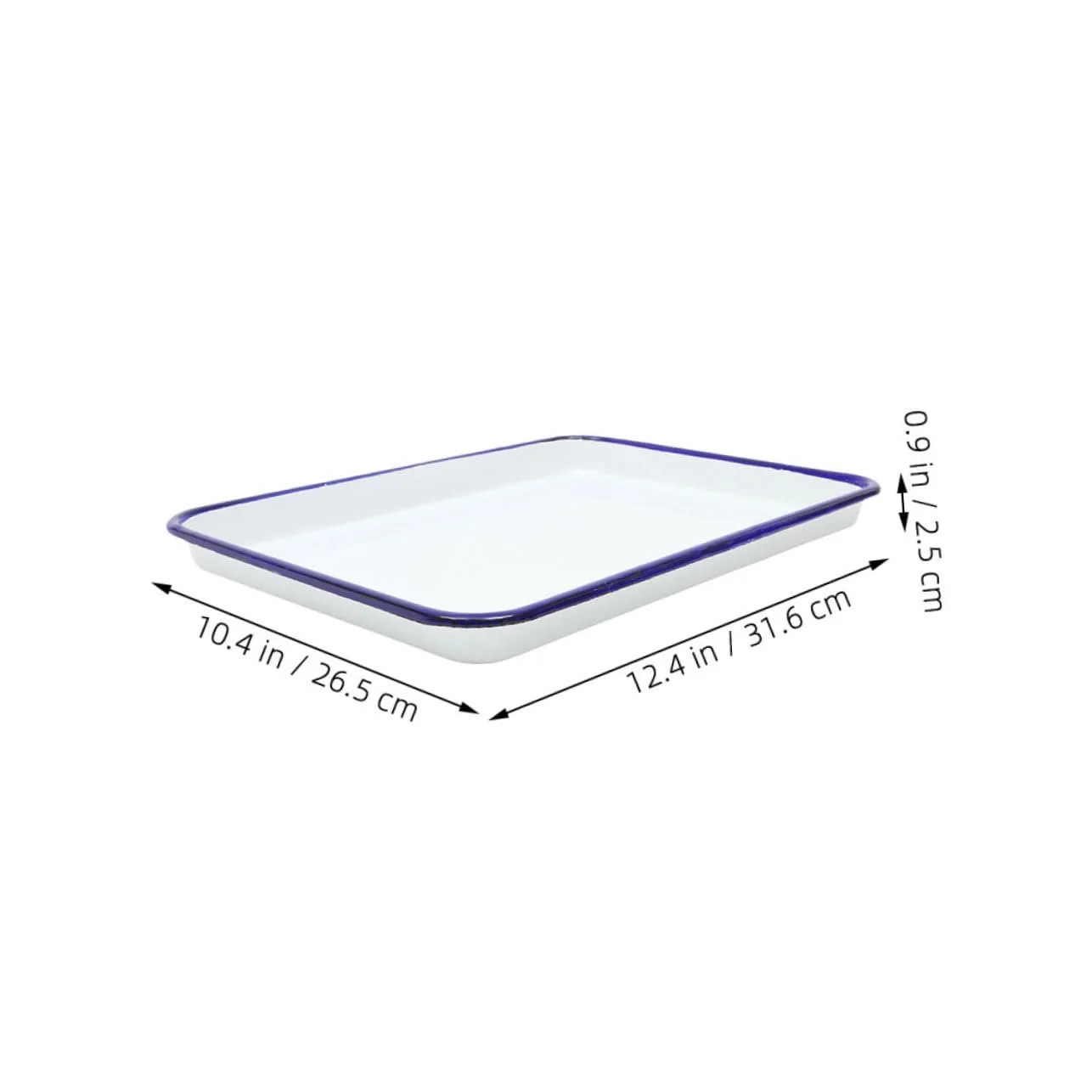 Деко Sosoport емальоване багатофункціональне термостійке антипригарне зносостійке, фото №2