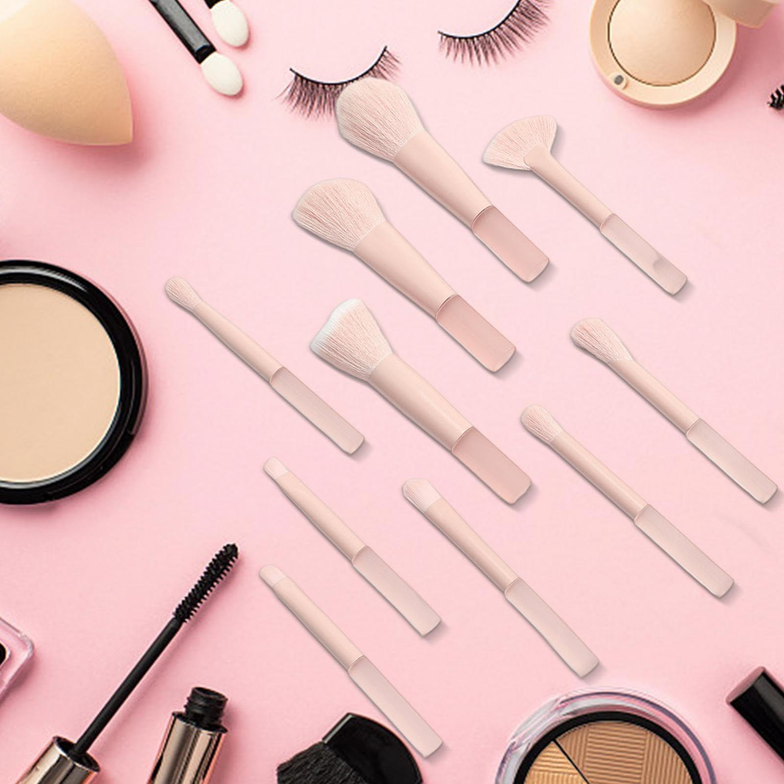 Набір кистей для макіяжу 10 штук, фото №3