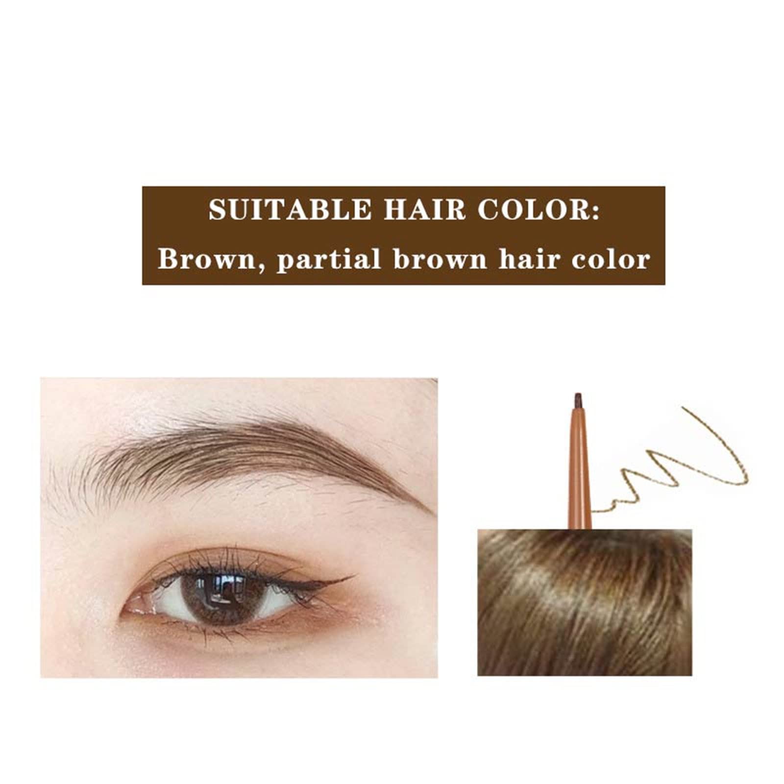 Карандаш для бровей Fig Bread Длинный Тонкий Двусторонний 1.5мм Непрозрачный Влагостойкий Mocha Brown Один Размер, фото №7 Карандаш для бровей Fig Bread Длинный Тонкий Двусторонний 1.5мм Непрозрачный Влагостойкий Mocha Brown Один Размер, фото №7