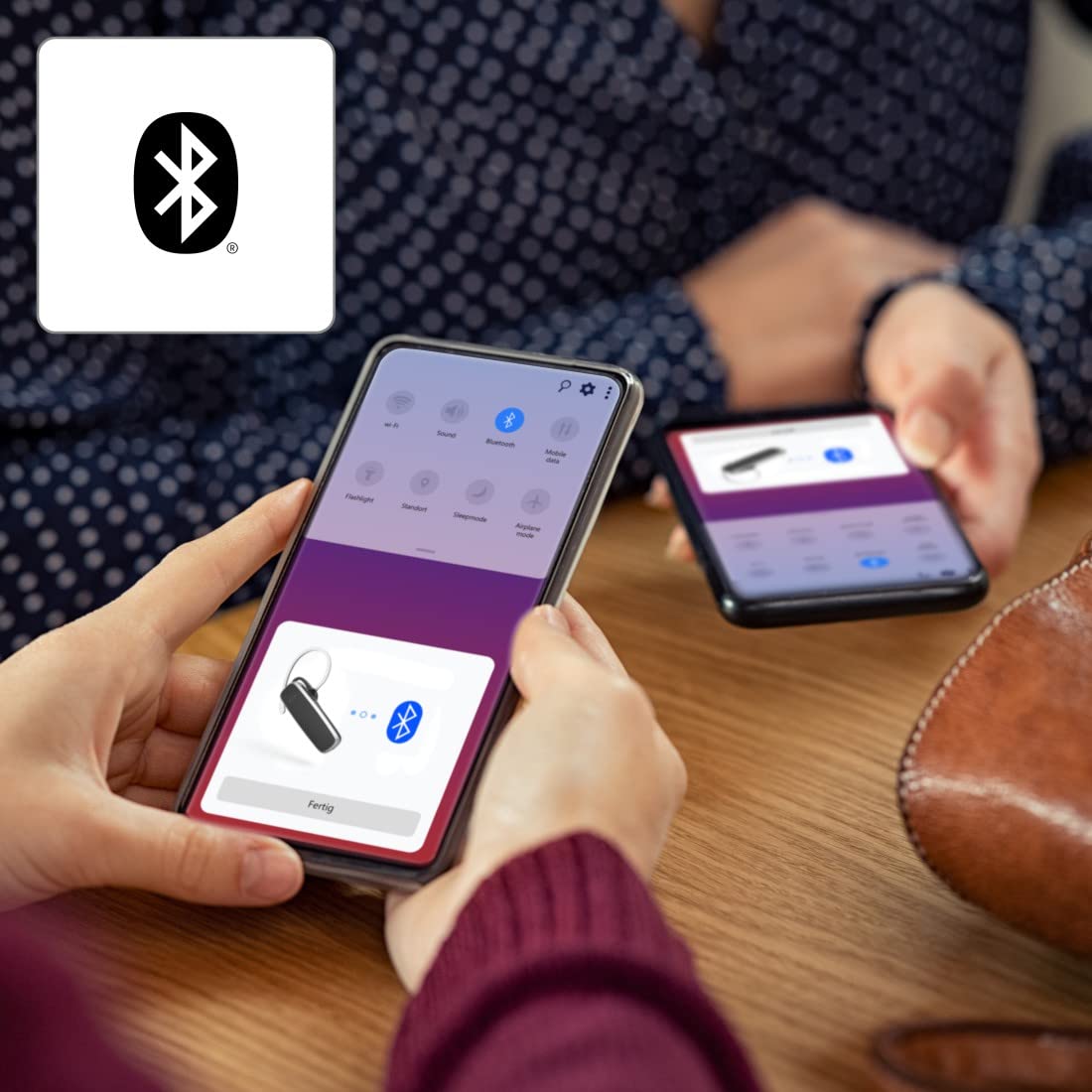 Гарнітура Hama Bluetooth з мікрофоном (моно навушники-вкладиші з голосовим управлінням Siri та Google Assistant), фото №7 Гарнітура Hama Bluetooth з мікрофоном (моно навушники-вкладиші з голосовим управлінням Siri та Google Assistant), фото №7