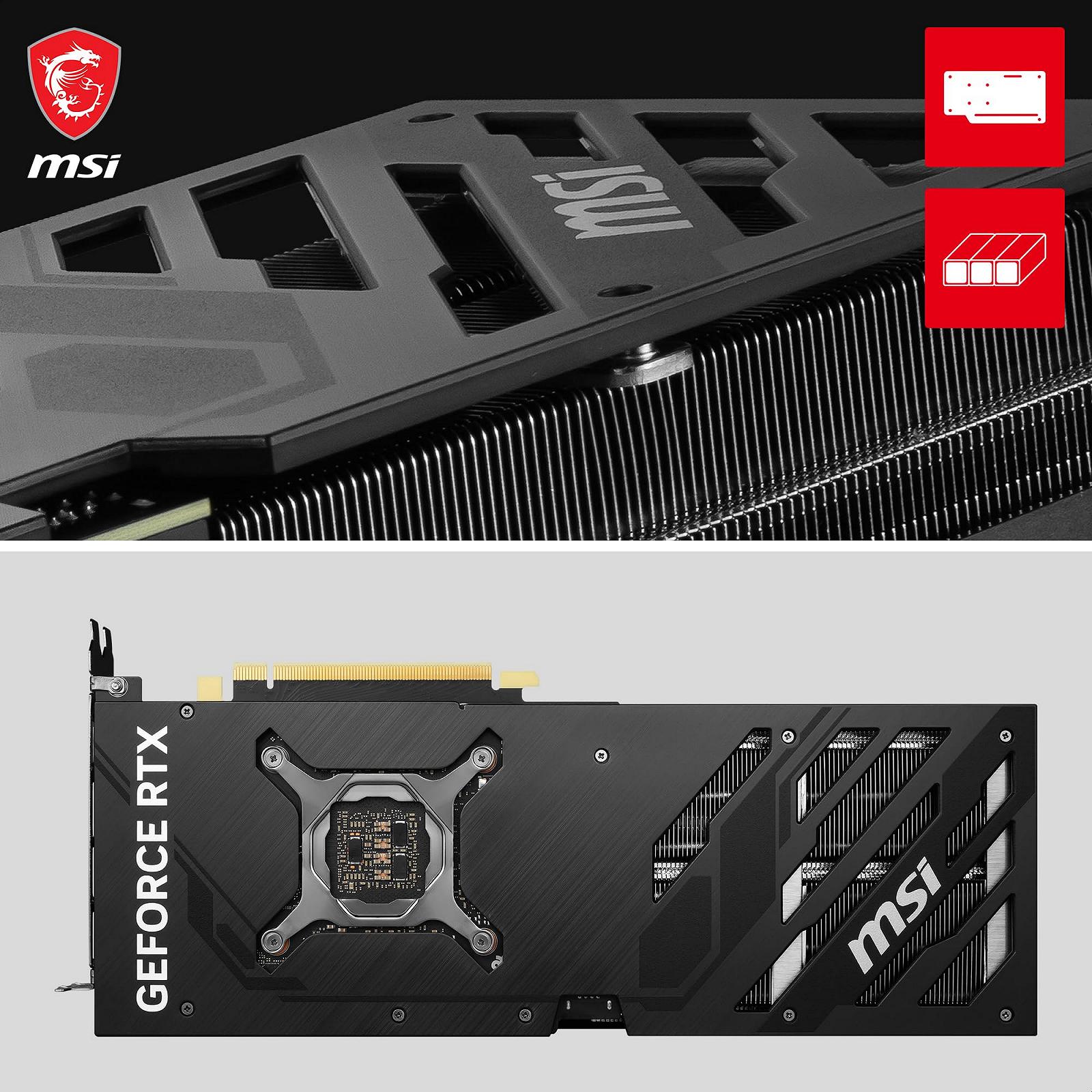 Видеокарта MSI GeForce RTX 4070 Ti SUPER Ventus 3X OC 16GB GDDR6X, фото №5