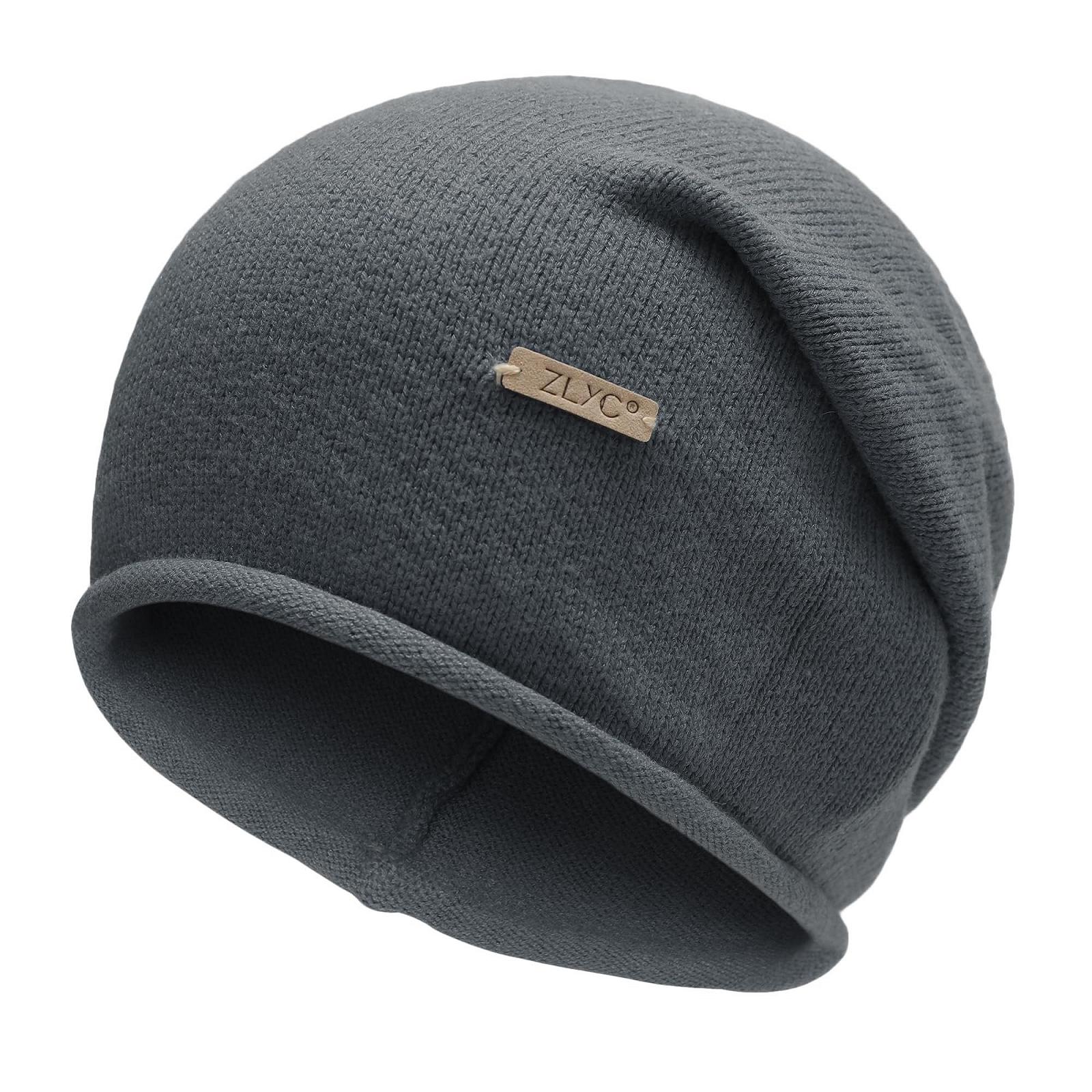 Шапка ZLYC В'язана зимова з вовни та кашеміру, фото №5