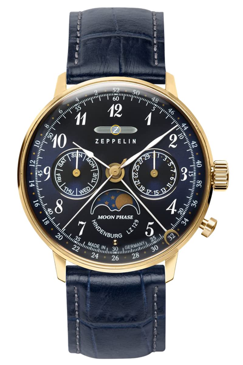 Часы Zeppelin Classic 7039-2, синий, Винтажный и классический, фото №1 Часы Zeppelin Classic 7039-2, синий, Винтажный и классический, фото №1