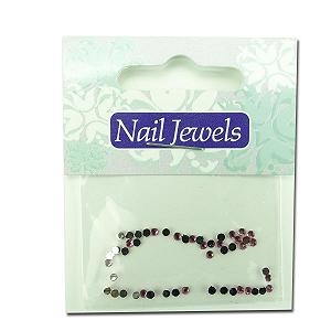 Стрази для нігтів Акрилові Троянда, рожеві - Фото 1