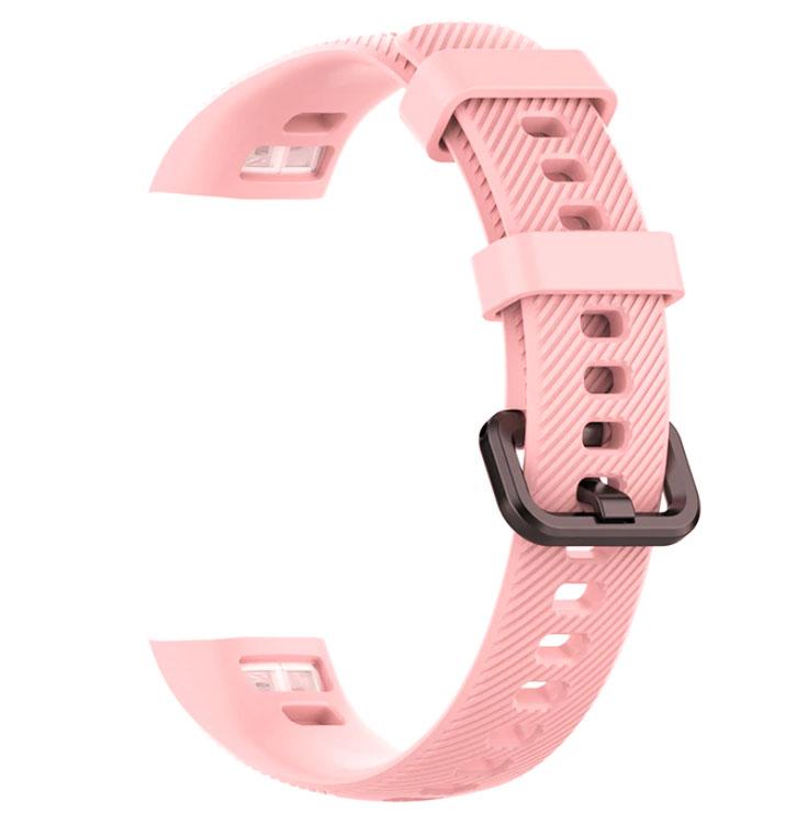 Смішок силиконовий Primo для фітнес-браслету Huawei Honor Band 4 5 Pink, фото №2