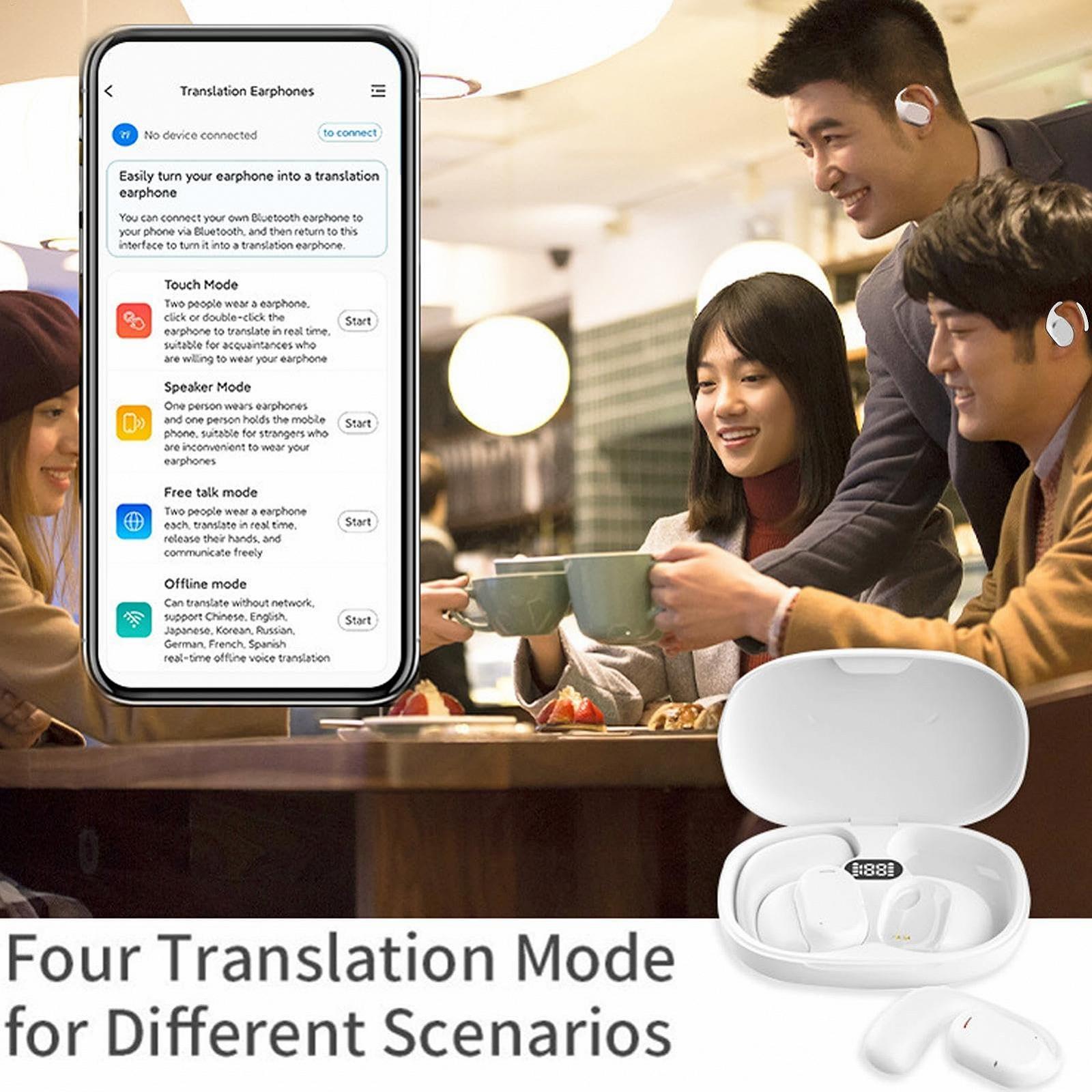 Навушники-перекладачі для бізнесу, для голосового перекладу, багатомовні, фото №2 Навушники-перекладачі для бізнесу, для голосового перекладу, багатомовні, фото №2