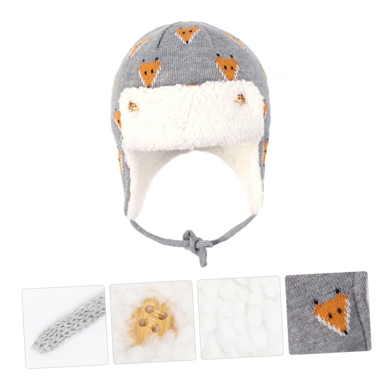 Шапка LIFKOME Детская зимняя хлопковая, фото №4 Шапка LIFKOME Детская зимняя хлопковая, фото №4