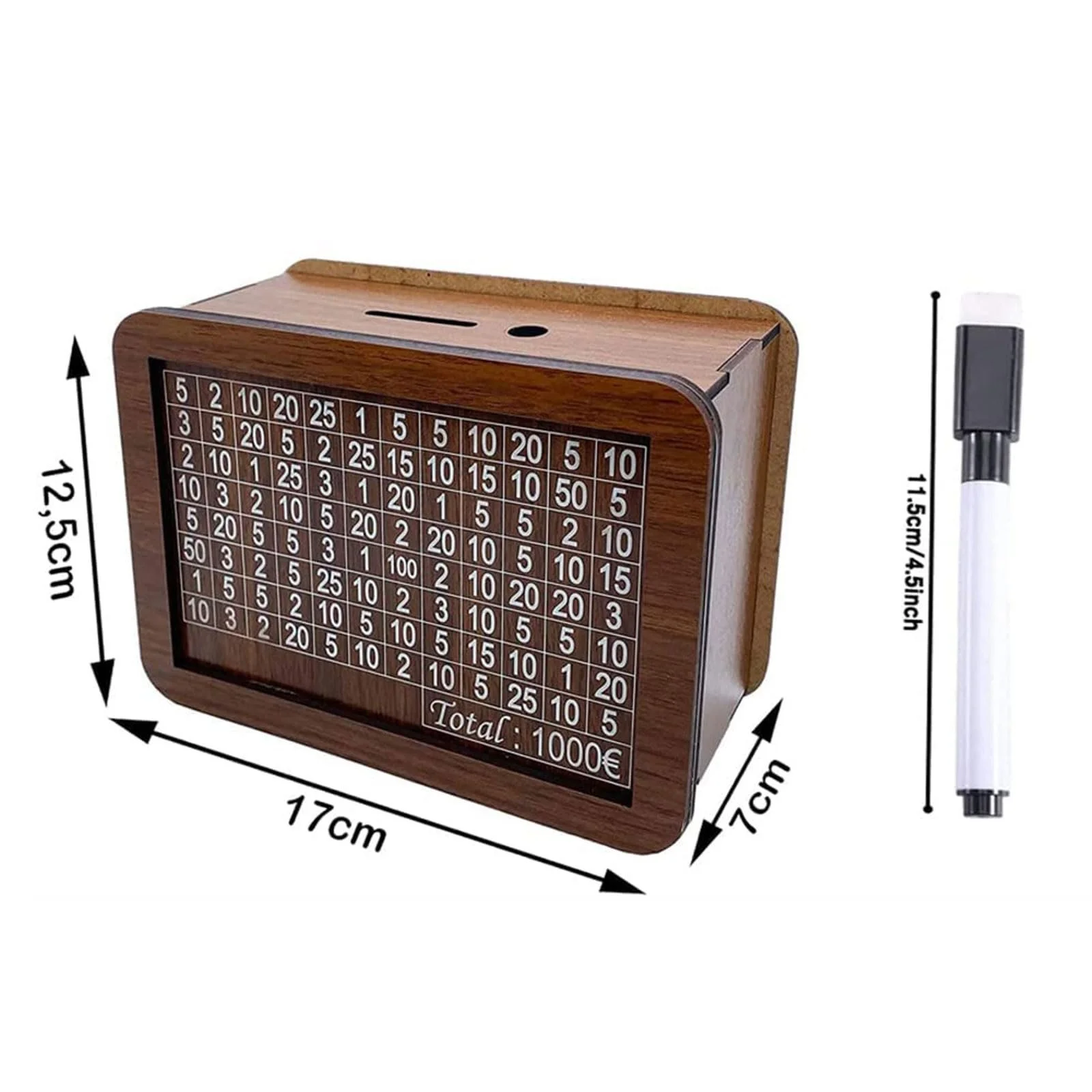 Дерев'яна скарбничка в стилі ретро, багаторазова, фото №3 Дерев'яна скарбничка в стилі ретро, багаторазова, фото №3