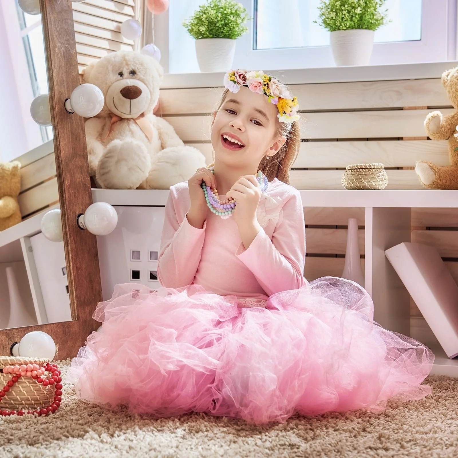 Обруч Цветы Oktoberfest, фото №6