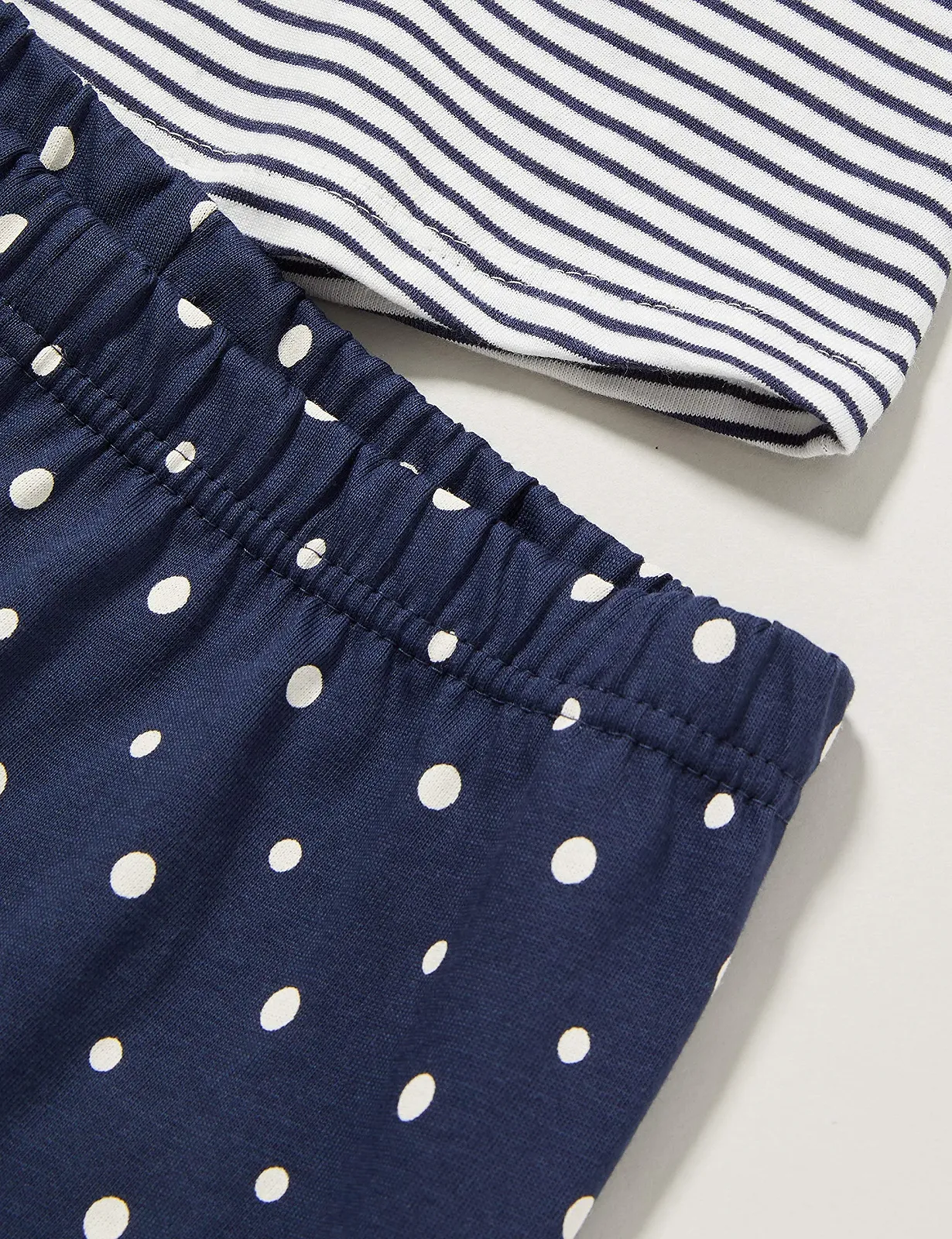 Пижама Sanetta для девочек Короткая Синяя Пижама, фото №5