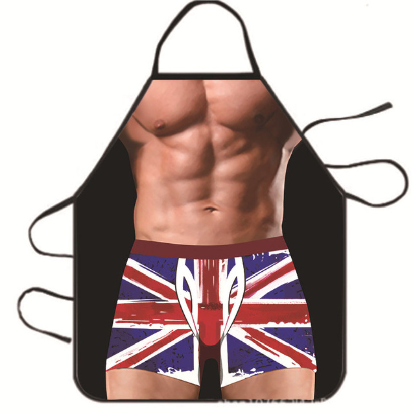 Фартук с приколом Мачо Британия трусы 5588 71х54,5х0,2 см, фото №1
