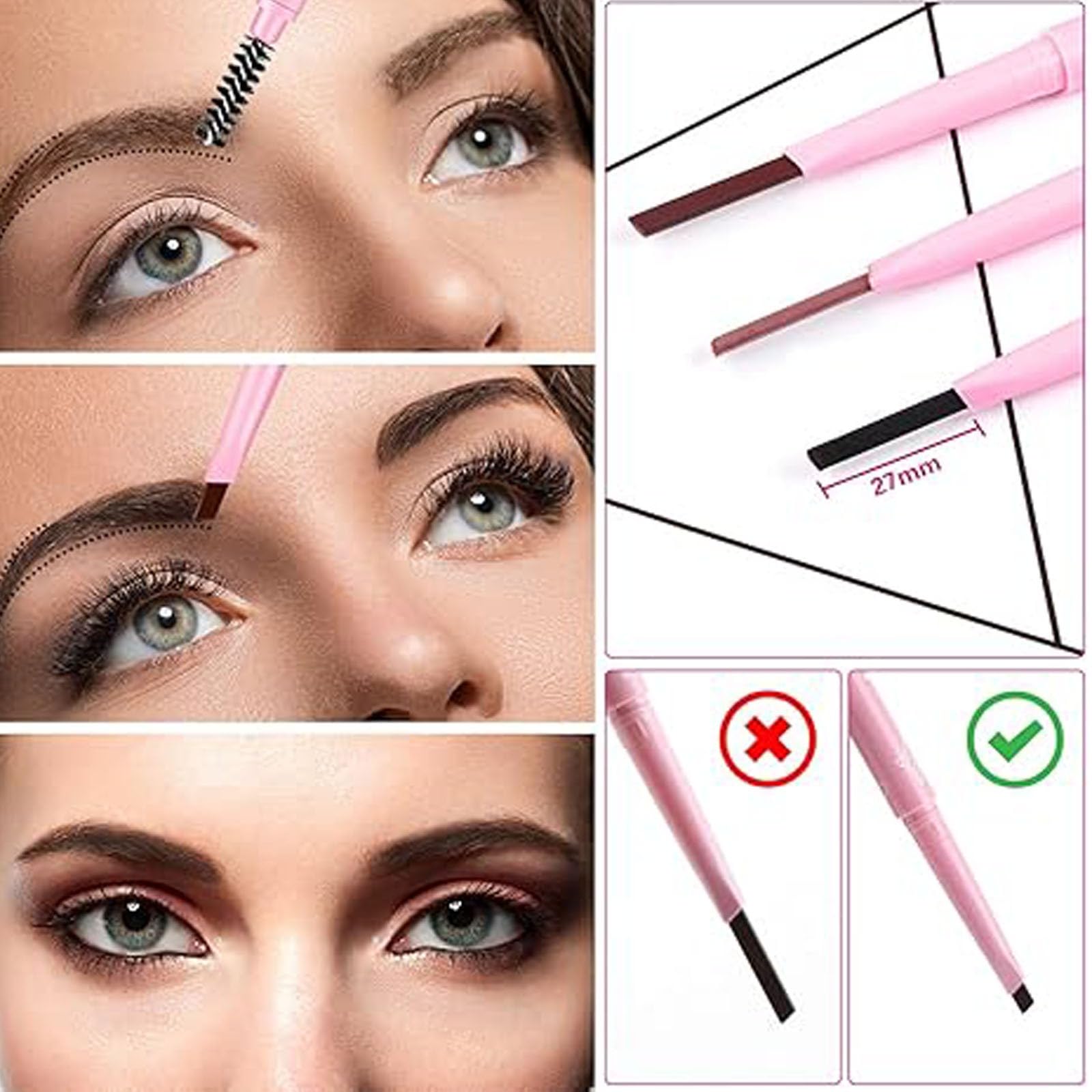 Олівець для брів Eye зачатків Градієнтний, фото №7 Олівець для брів Eye зачатків Градієнтний, фото №7