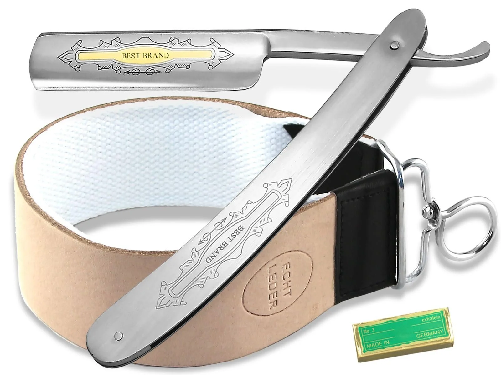 Подарунковий набір для гоління InstrumenteNrw Stainless Steel, фото №1