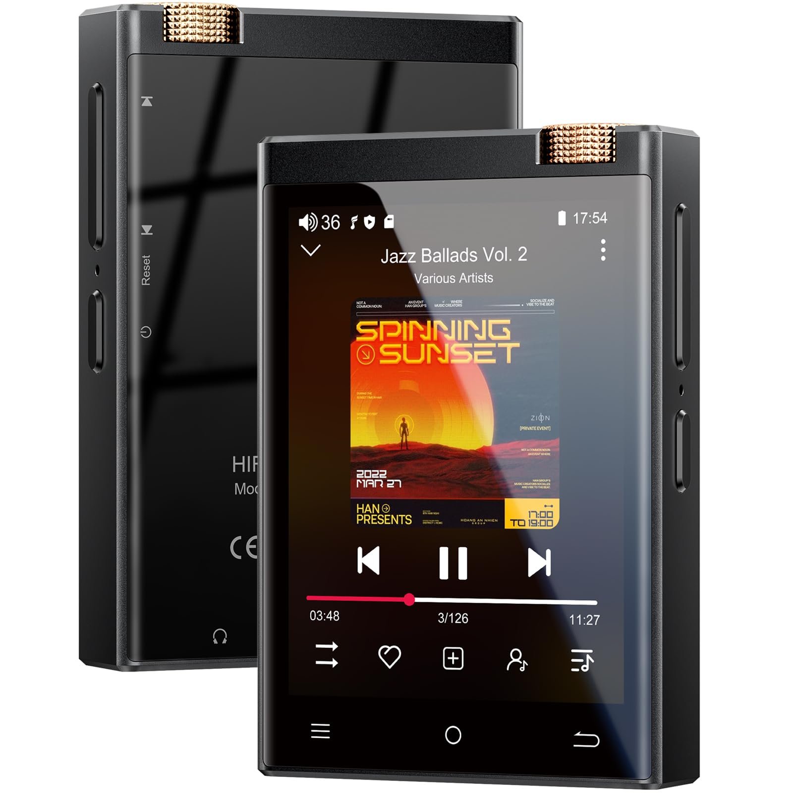 MP3 плеер Oilsky HiFi M308 80GB Черный, фото №1