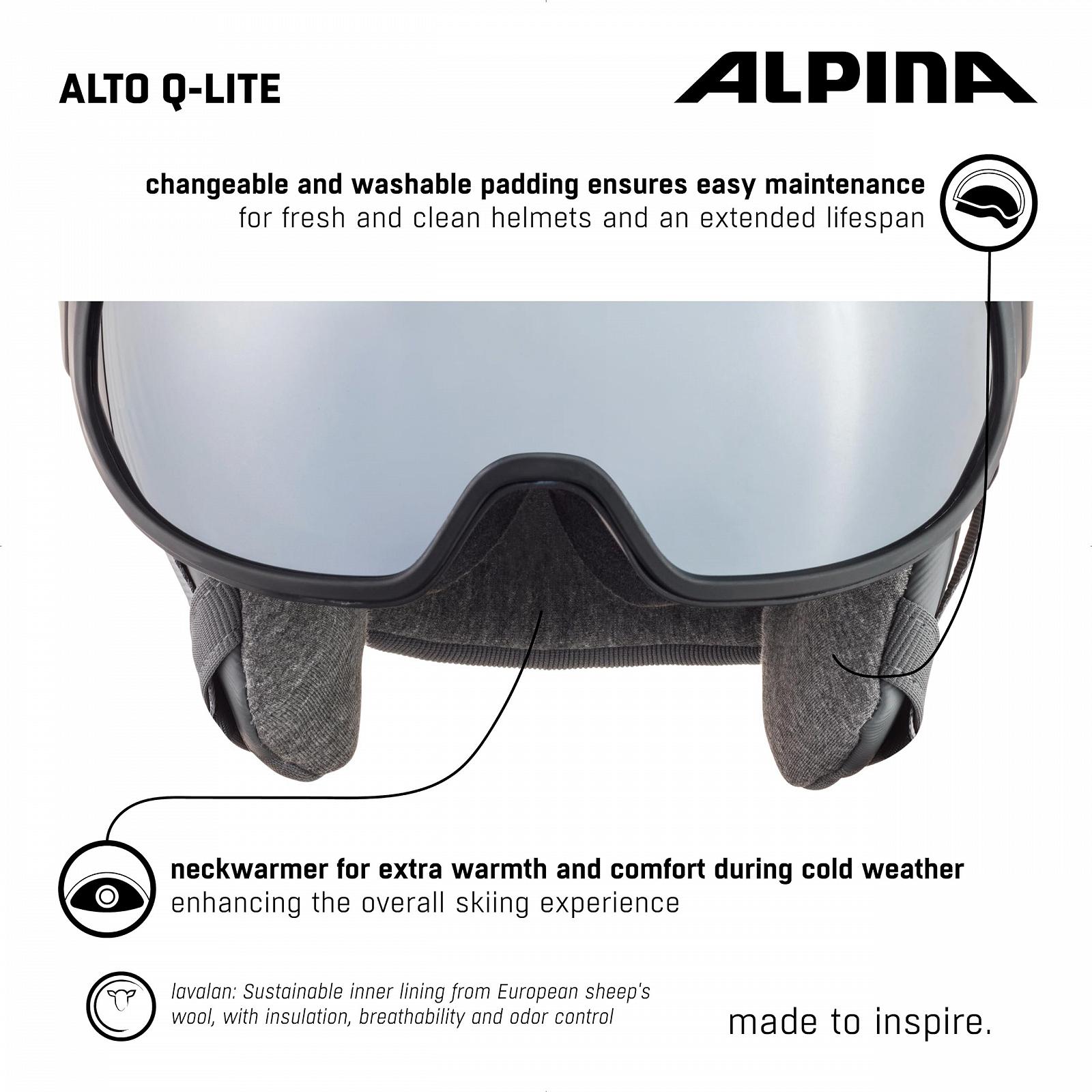 Шлем ALPINA ALTO Q-LITE, фото №3